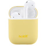 Holdit Nygård Silicone Case för AirPods (1 och 2nd Gen.) - Gul