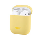 Holdit Nygård Silicone Case för AirPods (1 och 2nd Gen.) - Gul