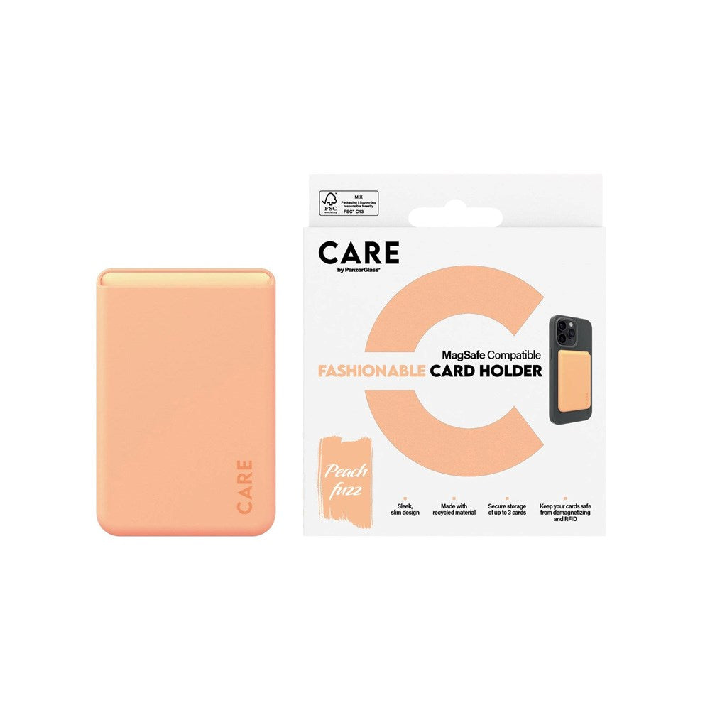 CARE by PanzerGlass Korthållare för Mobil - MagSafe Kompatibel - Orange