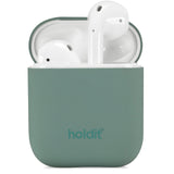 Holdit Nygård Silicone Case för AirPods (1 och 2nd Gen.) - Moss Green