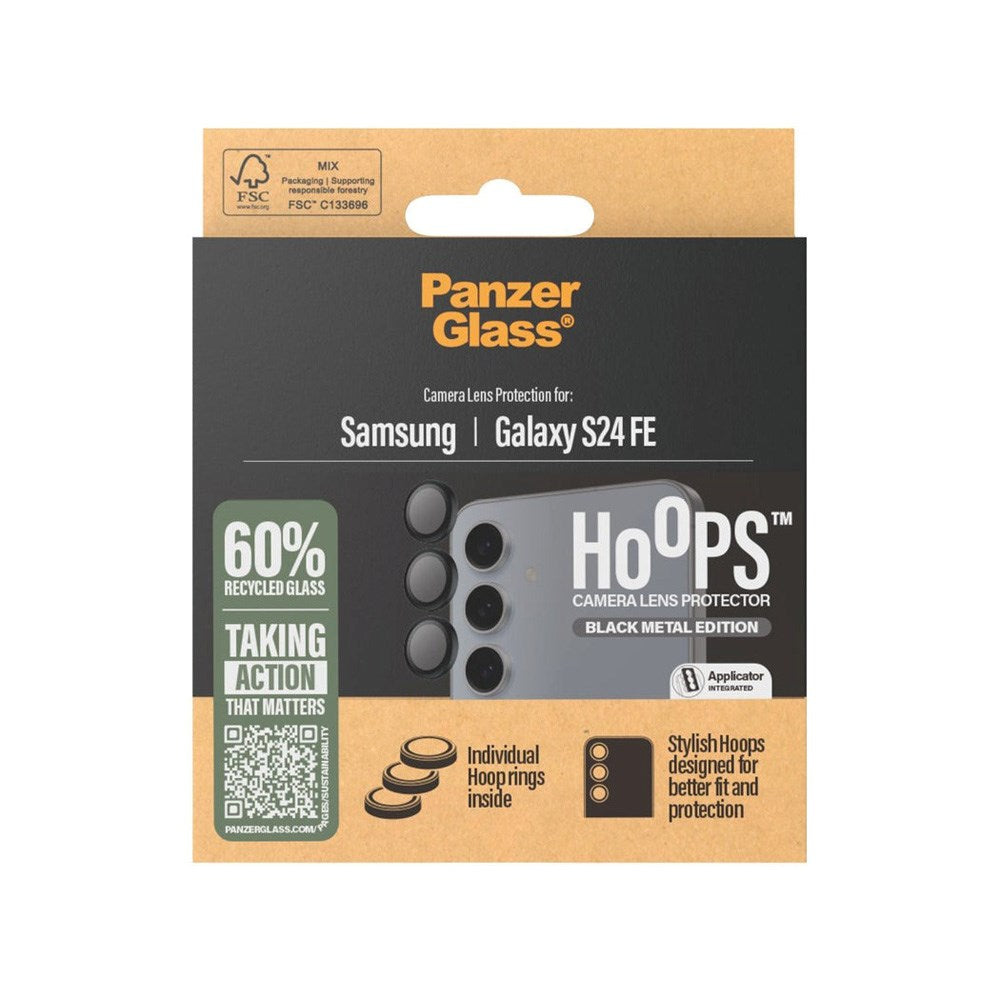 Samsung Galaxy S24 FE - PanzerGlass Hoops Kameralinsskydd - Svart