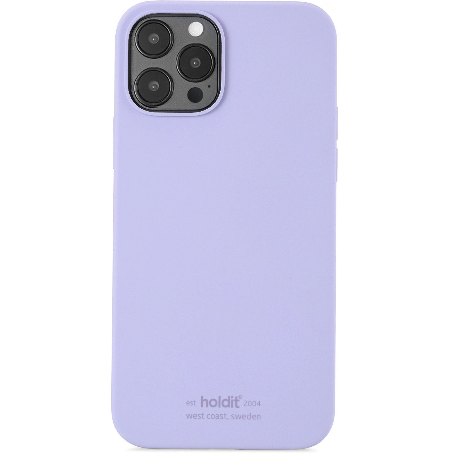 iPhone 12 / 12 Pro Holdit Soft Touch Skal Silikon - Lavender