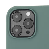 iPhone 12 / 12 Pro Holdit Soft Touch Skal Silikon - Moss Green