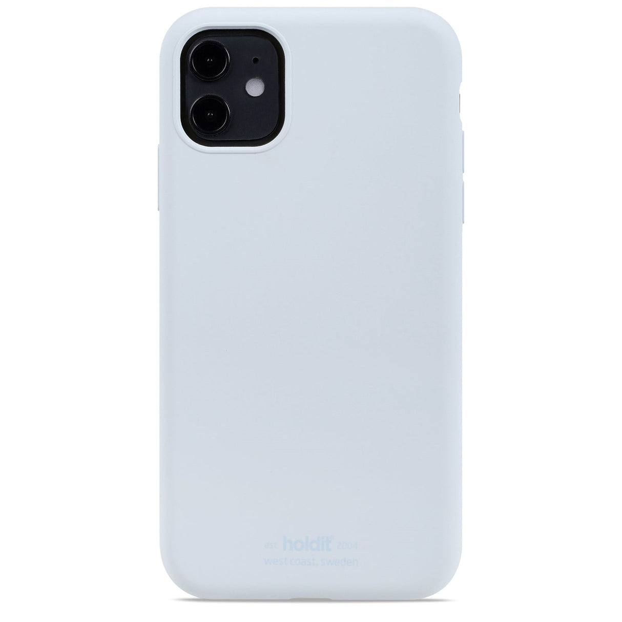 iPhone 11 Holdit Soft Touch Skal Silikon - Mineral Blue