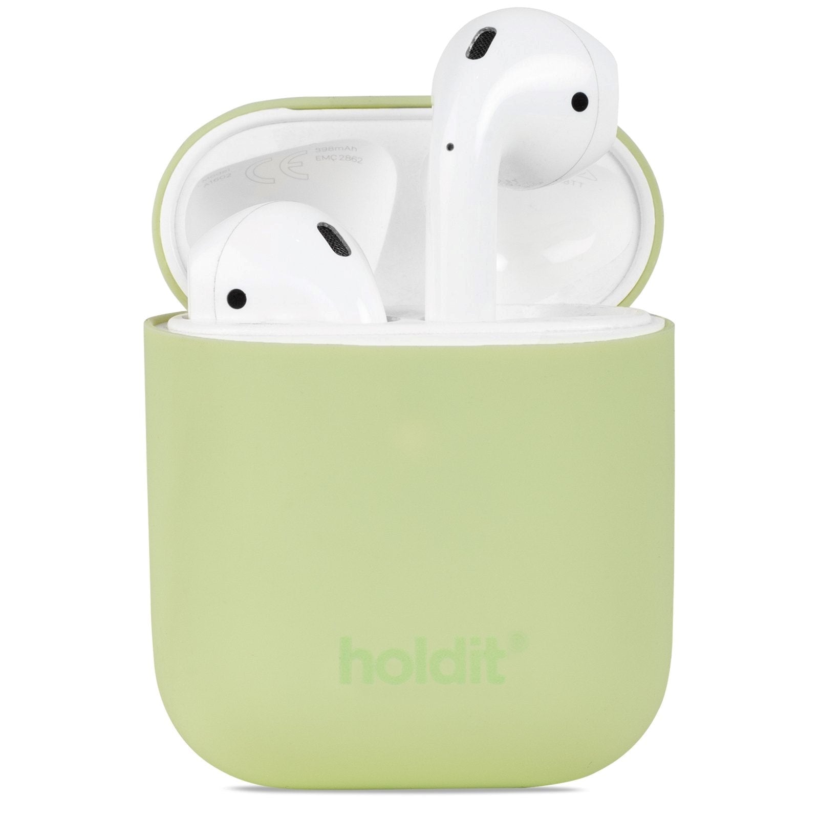 Holdit Nygård Silicone Case för AirPods (1st och 2nd Gen.) - Kiwi