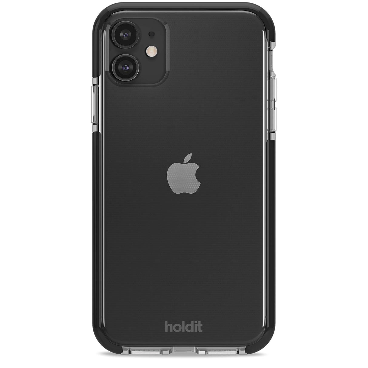 iPhone 12 / 12 Pro Holdit Seethru Skal - Svart