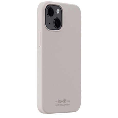 iPhone 13 Mini Holdit Soft Touch Skal Silikon - Taupe