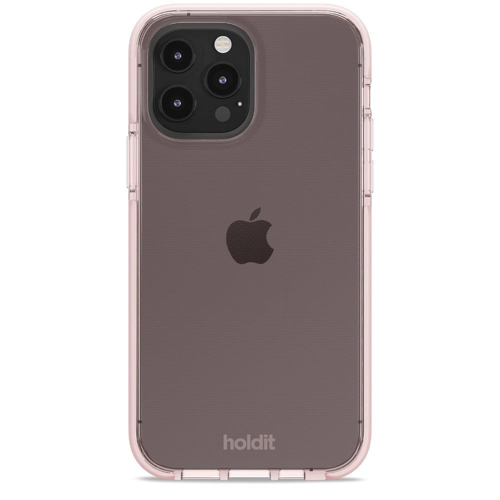 iPhone 13 Pro Holdit Seethru Skal - Blush Pink