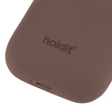 Holdit Nygård Silicone Case för AirPods (1 och 2nd Gen.) - Dark Brown