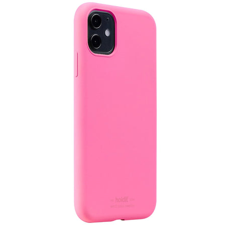 iPhone 11 Holdit Soft Touch Skal Silikon - Bright Pink