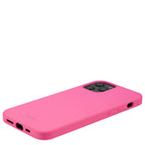 iPhone 12 / 12 Pro Holdit Soft Touch Skal Silikon - Bright Pink