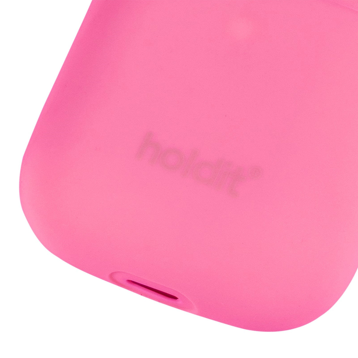 Holdit Nygård Silicone Case för Apple AirPods (1st och 2nd Gen.) - Bright Pink