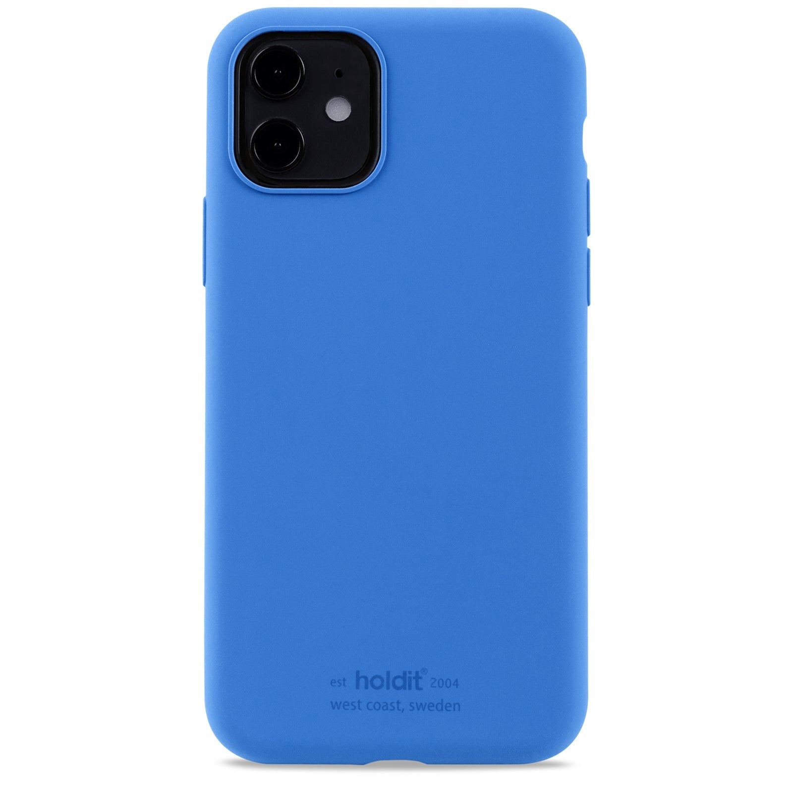 iPhone 11 Holdit Soft Touch Skal Silikon - Sky Blue