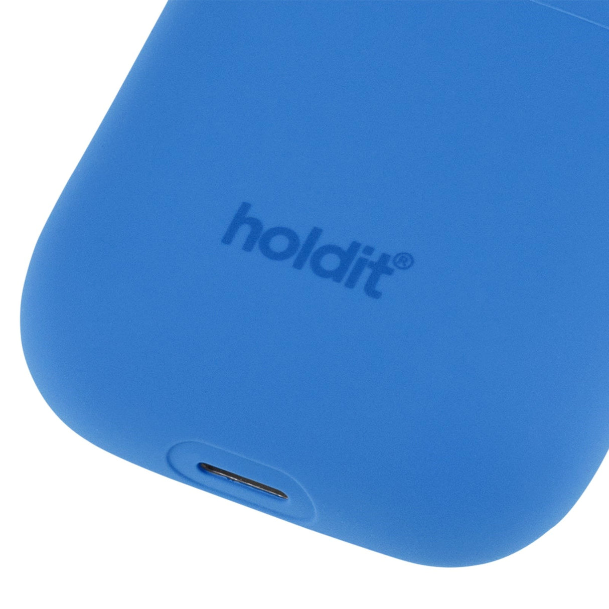 Holdit Nygård Silicone Case för Apple AirPods (1st och 2nd Gen.) - Sky Blue