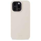 iPhone 13 Pro Holdit Soft Touch Skal Silikon - Light Beige