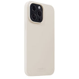 iPhone 13 Pro Holdit Soft Touch Skal Silikon - Light Beige