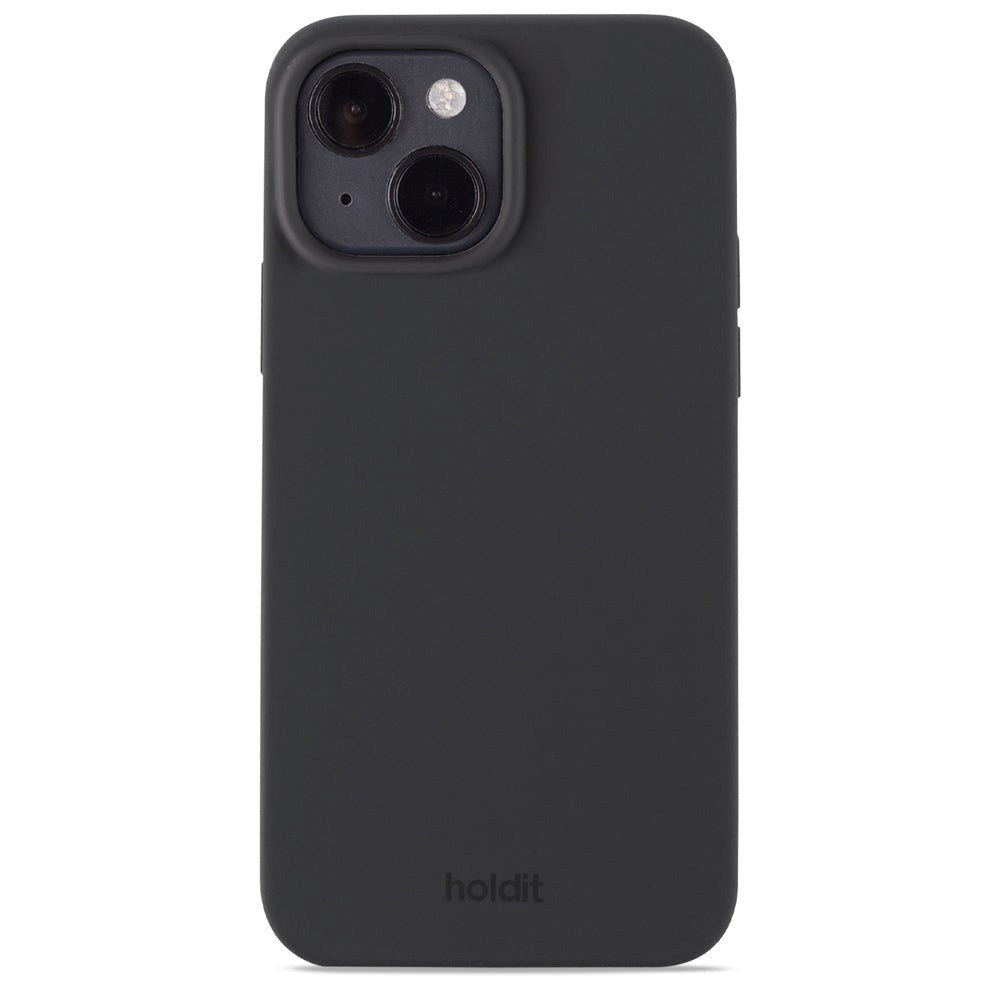 iPhone 14/13 Holdit Soft Touch Skal Silikon - Black