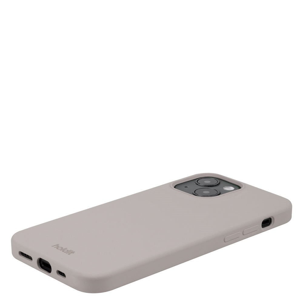 iPhone 14/13 Holdit Soft Touch Skal Silikon - Taupe