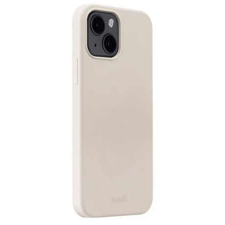 iPhone 14/13 Holdit Soft Touch Skal Silikon - Light Beige