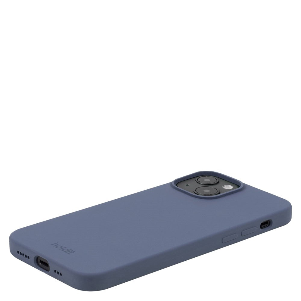 iPhone 14 Holdit Soft Touch Skal Silikon - Pacific Blue