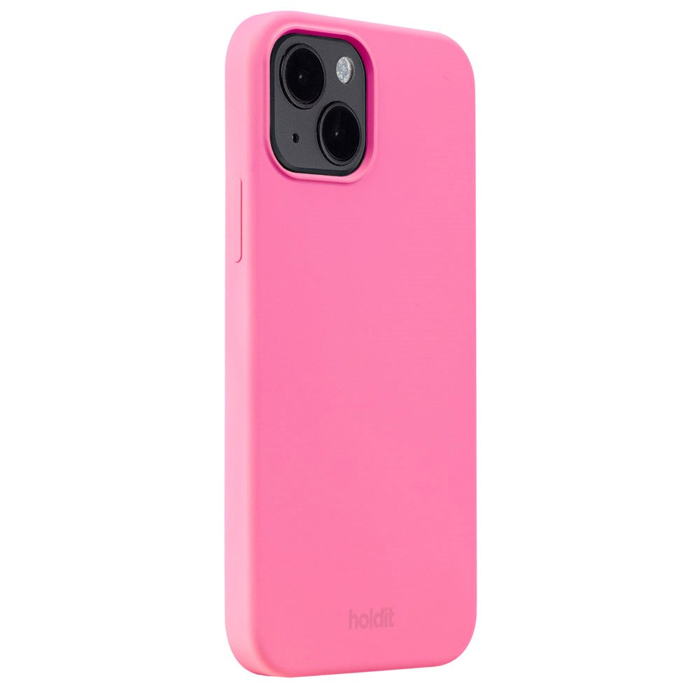 iPhone 14 Holdit Soft Touch Skal Silikon - Bright Pink