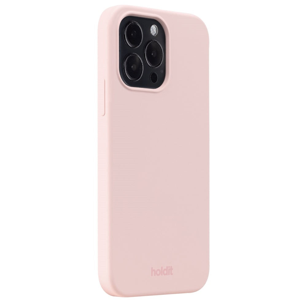 iPhone 14 Pro Max Holdit Soft Touch Skal Silikon - Blush Pink