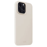 iPhone 14 Pro Max Holdit Soft Touch Skal Silikon - Light Beige