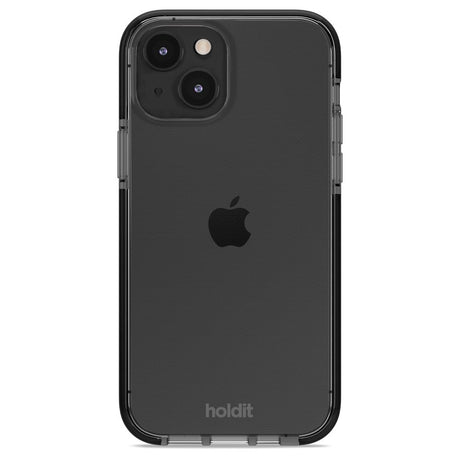 iPhone 14 Holdit Seethru Skal - Black