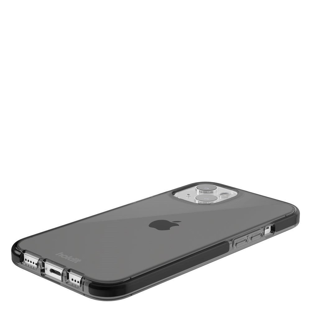 iPhone 14 Plus Holdit Seethru Skal - Black