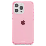 iPhone 14 Pro Max Holdit Seethru Skal - Bright Pink