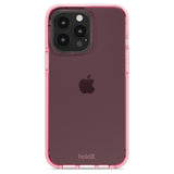 iPhone 14 Pro Max Holdit Seethru Skal - Bright Pink