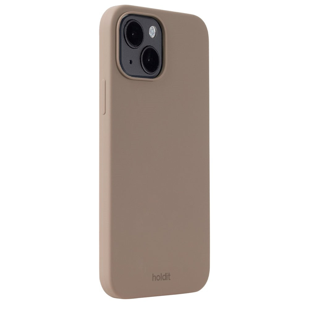 Holdit iPhone 14/13 Soft Touch Skal Silikon - Mocha Brown