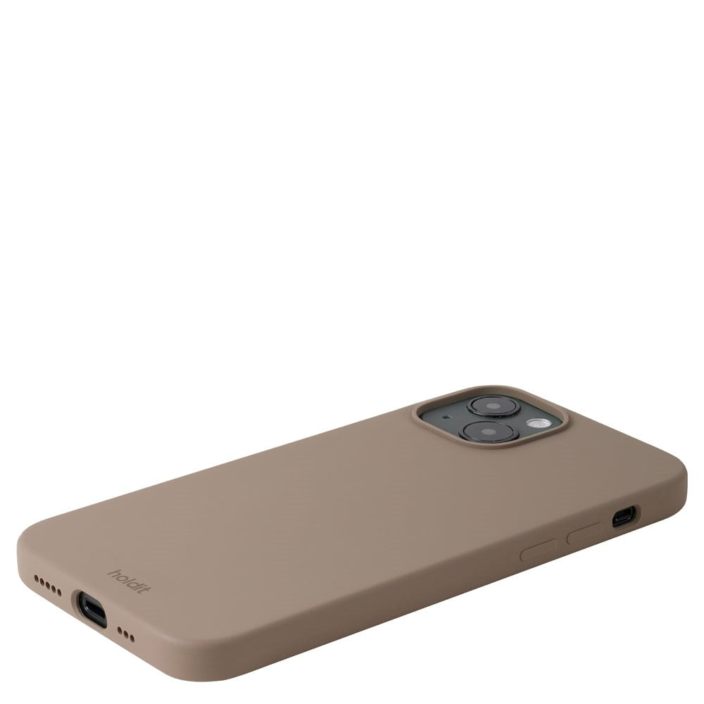 Holdit iPhone 14 Plus Soft Touch Skal Silikon - Mocha Brown