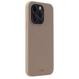 Holdit iPhone 14 Pro Soft Touch Skal Silikon - Mocha Brown