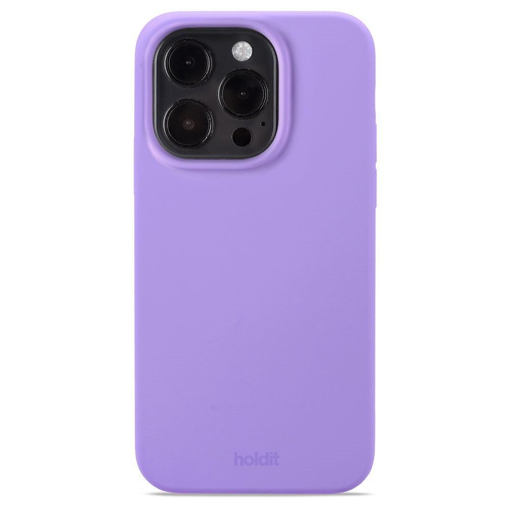 Holdit iPhone 14 Pro Soft Touch Skal Silikon - Violet