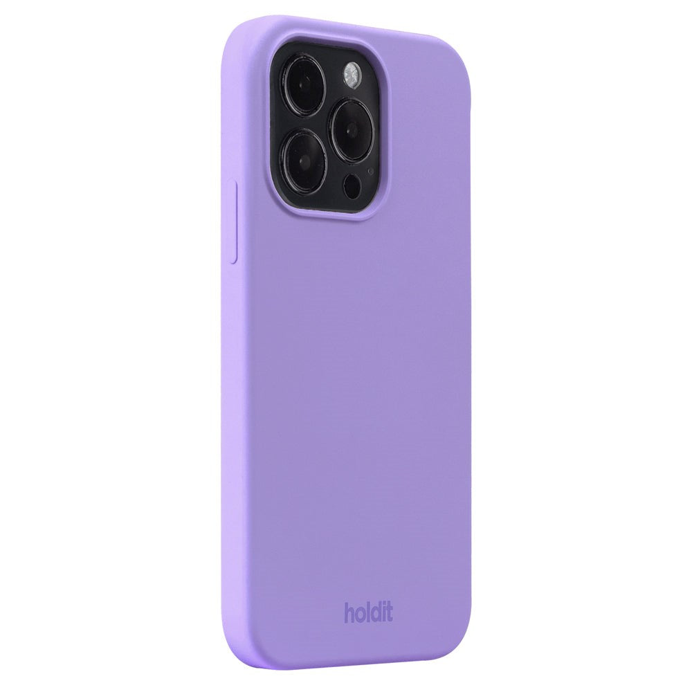 Holdit iPhone 14 Pro Soft Touch Skal Silikon - Violet