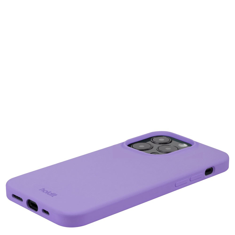 Holdit iPhone 14 Pro Soft Touch Skal Silikon - Violet