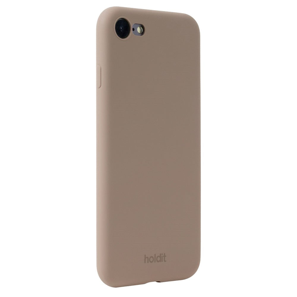 Holdit iPhone SE/8/7 Soft Touch Skal Silikon - M&a Brown