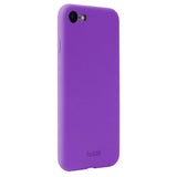 Holdit iPhone SE (2022 / 2020) / 8 / 7 Soft Touch Skal Silikon - Bright Purple