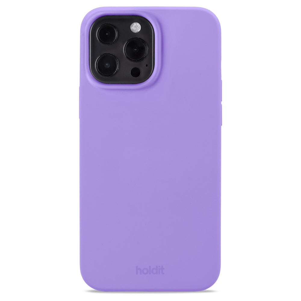 Holdit iPhone 13 Pro Max Soft Touch Skal Silikon - Violet