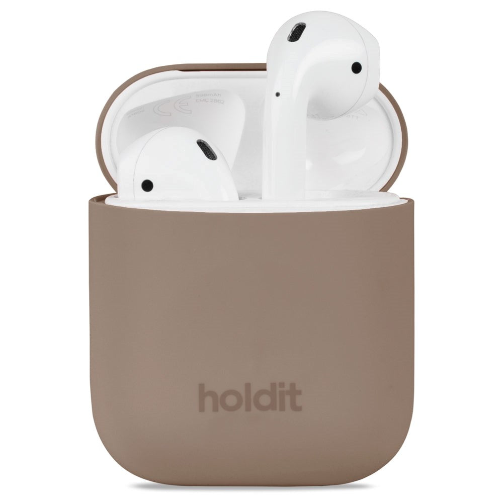 Holdit Nygård Skal Silikon Till AirPods (1 & 2. gen.) - M&a Brown