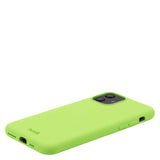 Holdit iPhone 11 Soft Touch Skal Silikon - Acid Green