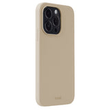 iPhone 14 Pro Holdit Soft Touch Skal Silikon - Latte Beige