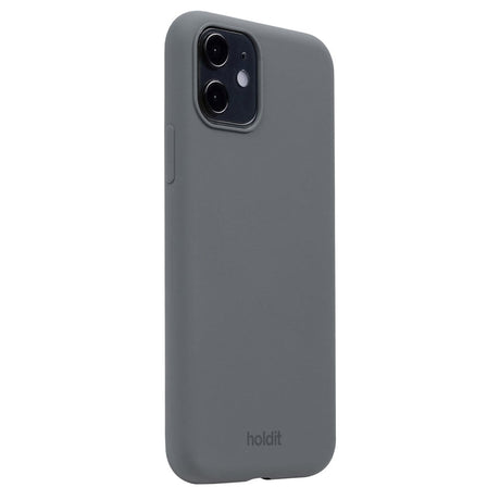 Holdit iPhone 11 Soft Touch Skal Silikon - Space Gray