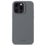 Holdit iPhone 13 Pro Soft Touch Skal Silikon - Space Gray