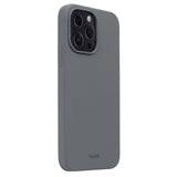 Holdit iPhone 13 Pro Soft Touch Skal Silikon - Space Gray