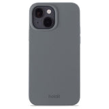 iPhone 14/13 Holdit Soft Touch Skal Silikon - Space Gray