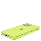 iPhone 12 / 12 Pro Holdit Seethru Skal - Acid Green