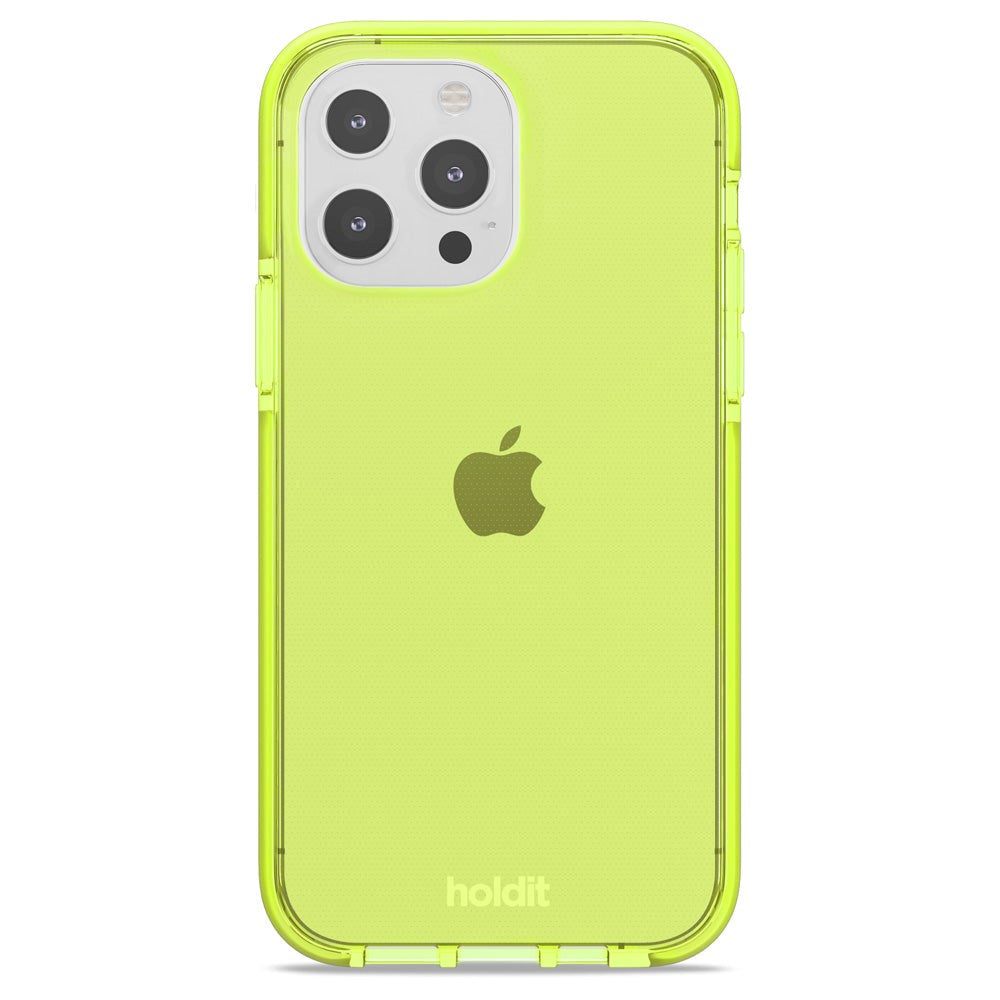 iPhone 13 Pro Holdit Seethru Skal - Acid Green