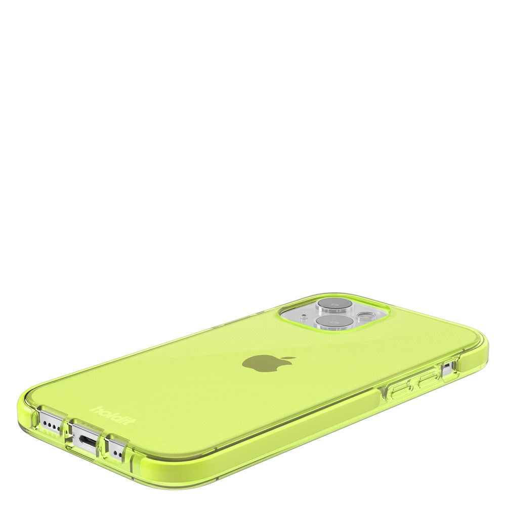 iPhone 14 / 13 Holdit Seethru Skal - Acid Green